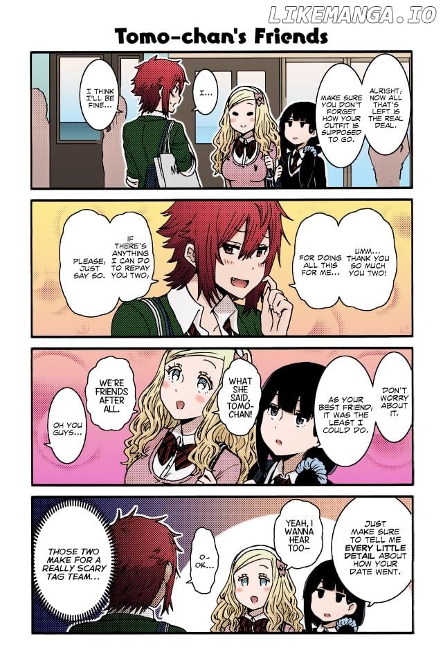 Tomo-Chan Wa Onnanoko (Fan Colored) chapter 10 - page 13