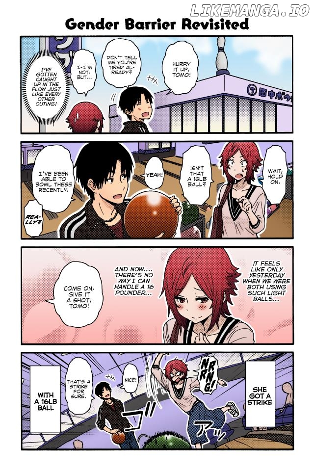 Tomo-Chan Wa Onnanoko (Fan Colored) chapter 10 - page 17