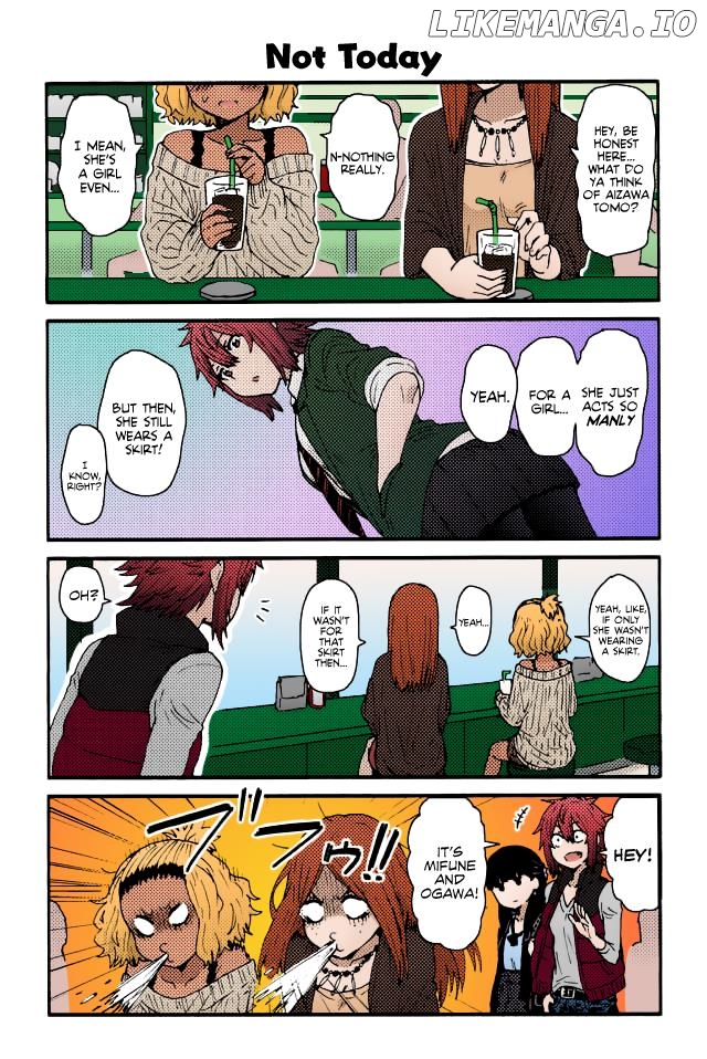 Tomo-Chan Wa Onnanoko (Fan Colored) chapter 10 - page 2