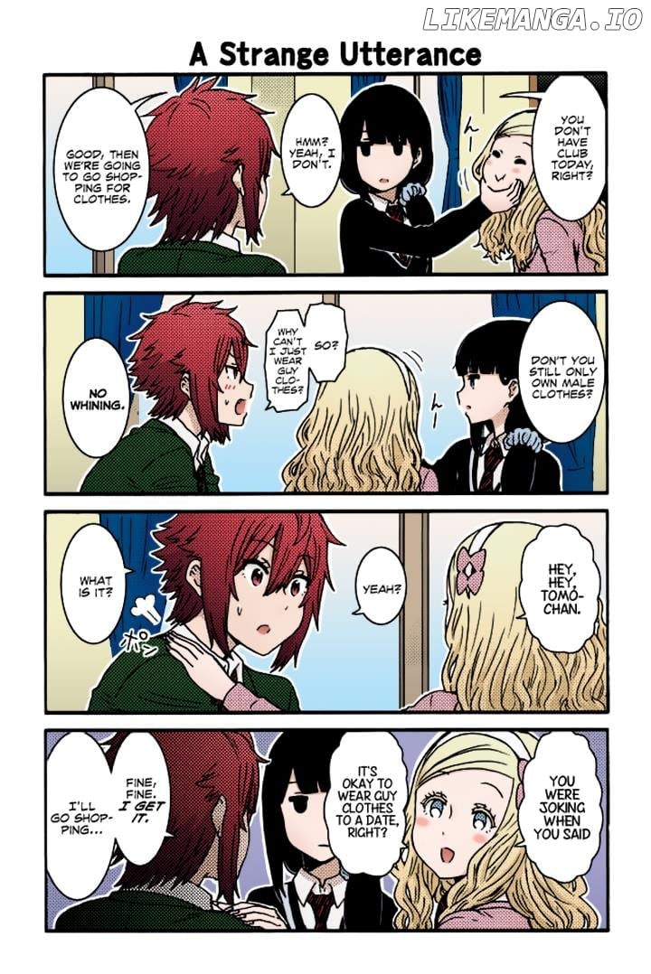 Tomo-Chan Wa Onnanoko (Fan Colored) chapter 10 - page 8