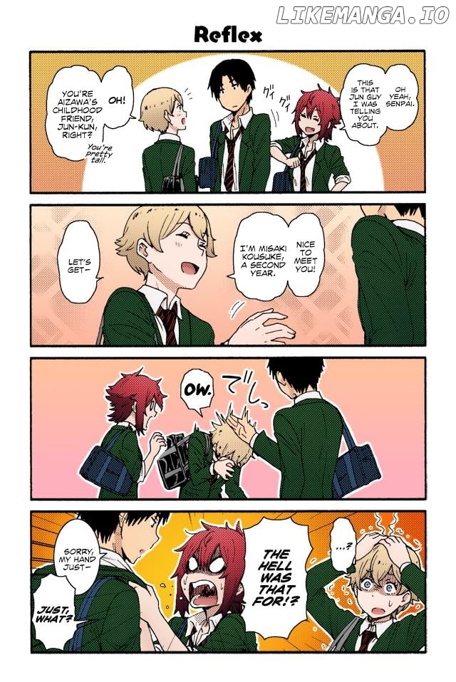 Tomo-Chan Wa Onnanoko (Fan Colored) chapter 11 - page 2