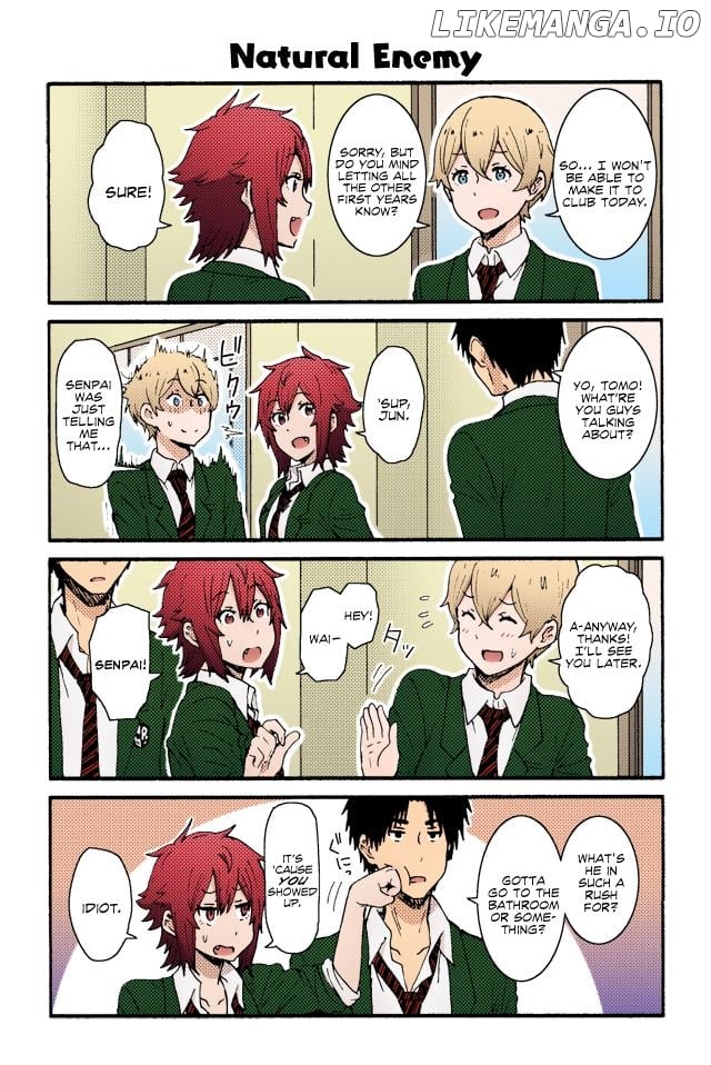 Tomo-Chan Wa Onnanoko (Fan Colored) chapter 11 - page 5