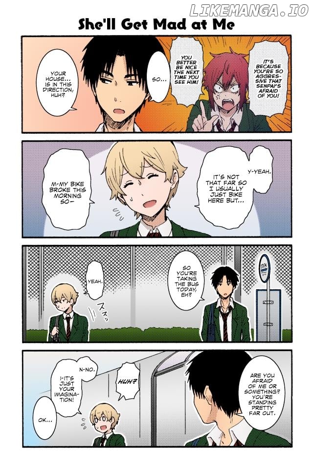 Tomo-Chan Wa Onnanoko (Fan Colored) chapter 11 - page 8