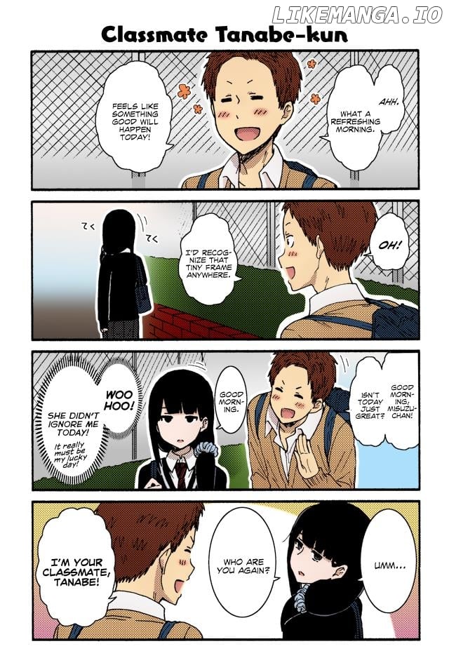 Tomo-Chan Wa Onnanoko (Fan Colored) chapter 12 - page 1