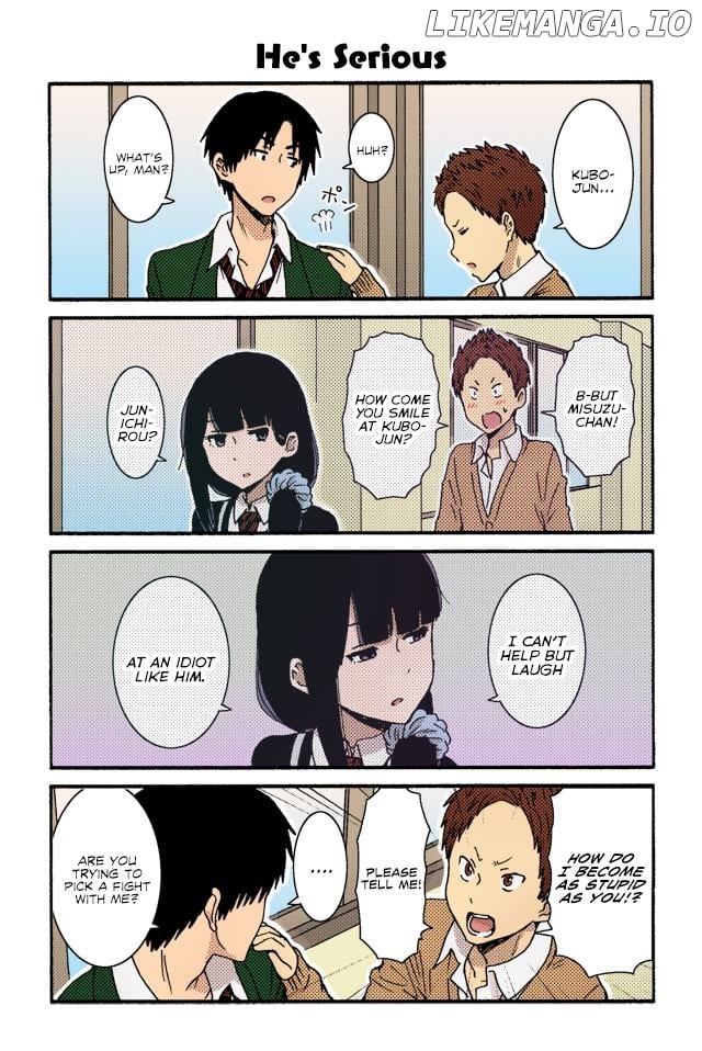 Tomo-Chan Wa Onnanoko (Fan Colored) chapter 12 - page 10