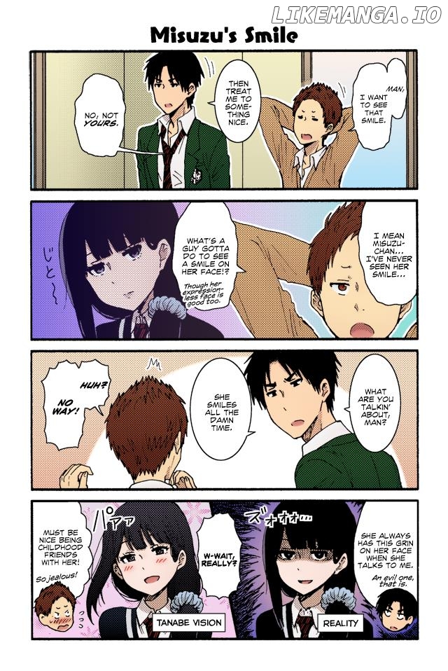 Tomo-Chan Wa Onnanoko (Fan Colored) chapter 12 - page 2