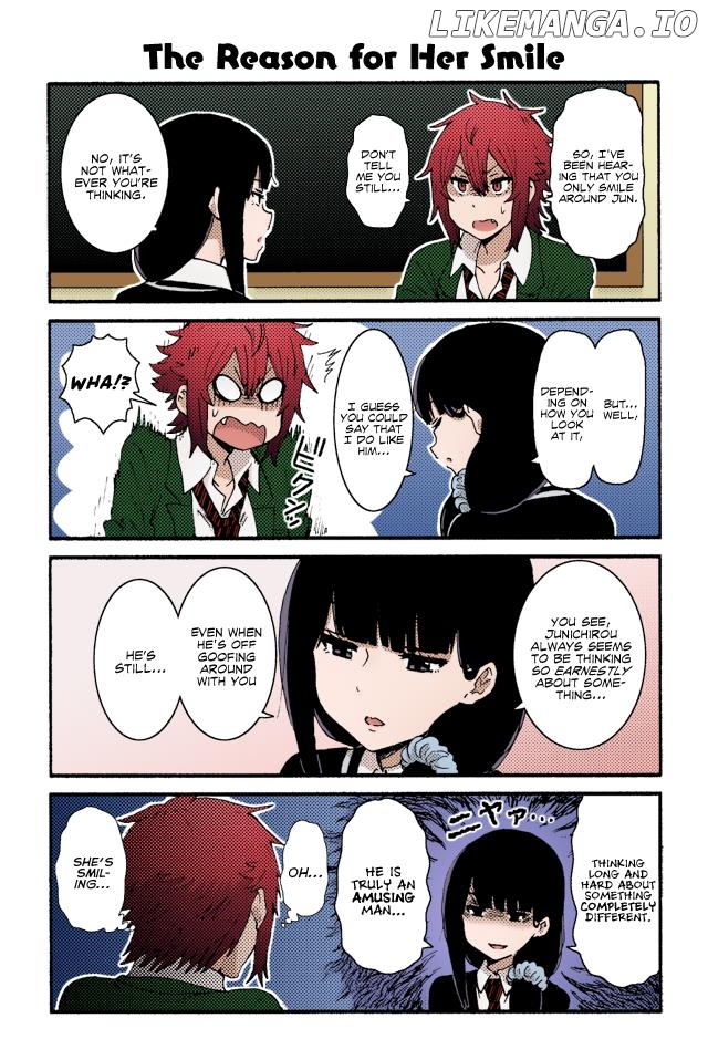 Tomo-Chan Wa Onnanoko (Fan Colored) chapter 12 - page 9