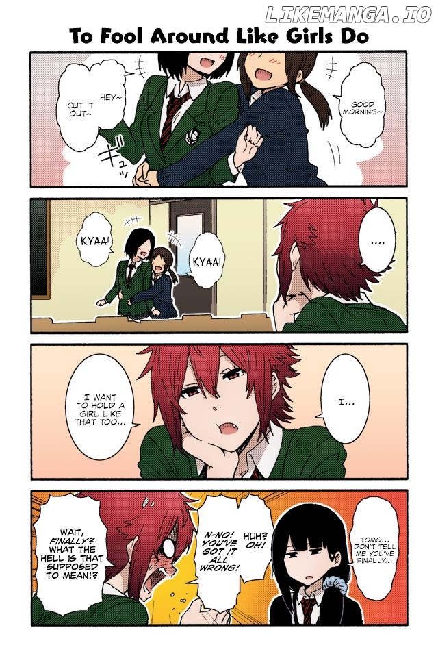 Tomo-Chan Wa Onnanoko (Fan Colored) chapter 13 - page 1