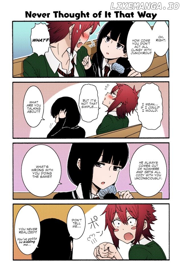 Tomo-Chan Wa Onnanoko (Fan Colored) chapter 13 - page 14