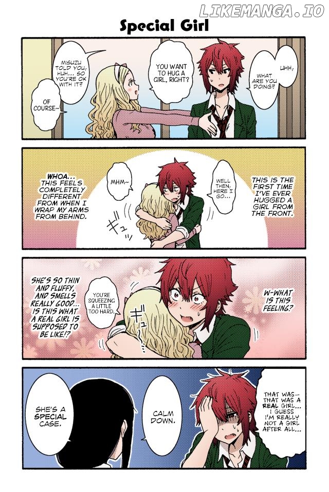 Tomo-Chan Wa Onnanoko (Fan Colored) chapter 13 - page 4