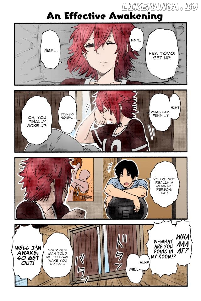 Tomo-Chan Wa Onnanoko (Fan Colored) chapter 14 - page 1