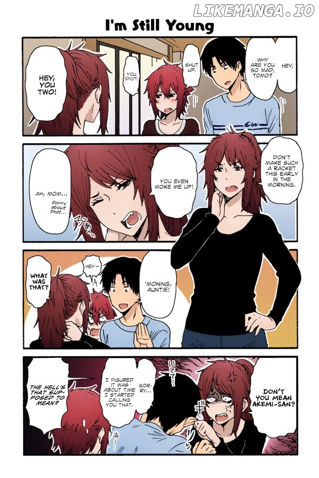 Tomo-Chan Wa Onnanoko (Fan Colored) chapter 14 - page 2