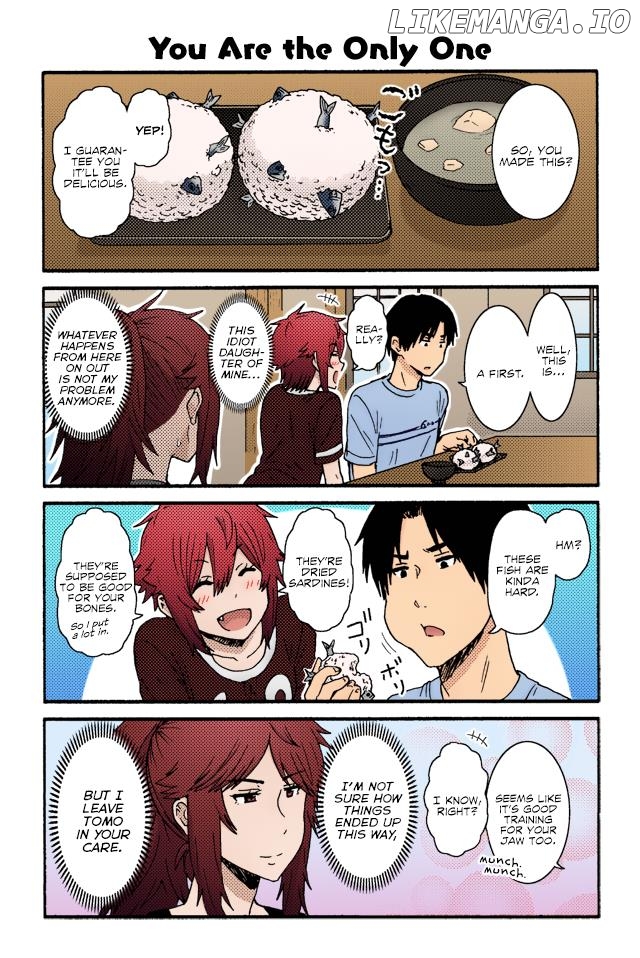 Tomo-Chan Wa Onnanoko (Fan Colored) chapter 14 - page 4