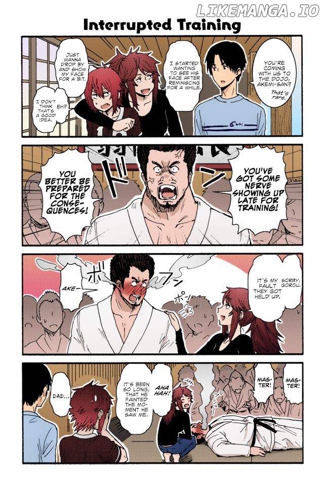 Tomo-Chan Wa Onnanoko (Fan Colored) chapter 14 - page 7