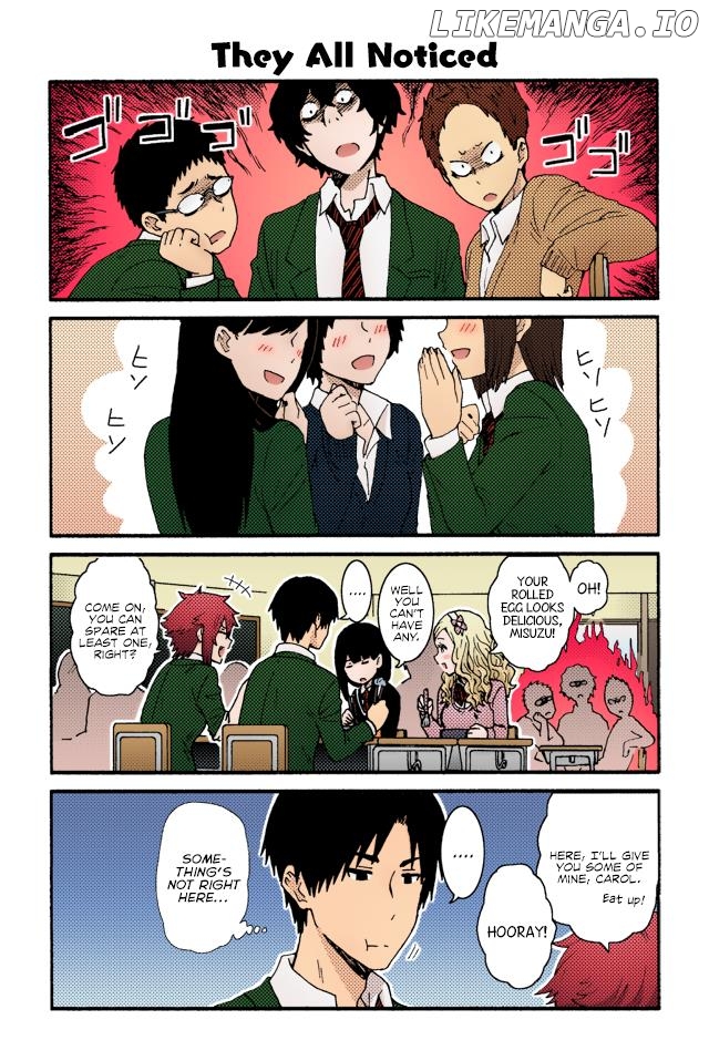 Tomo-Chan Wa Onnanoko (Fan Colored) chapter 15 - page 1