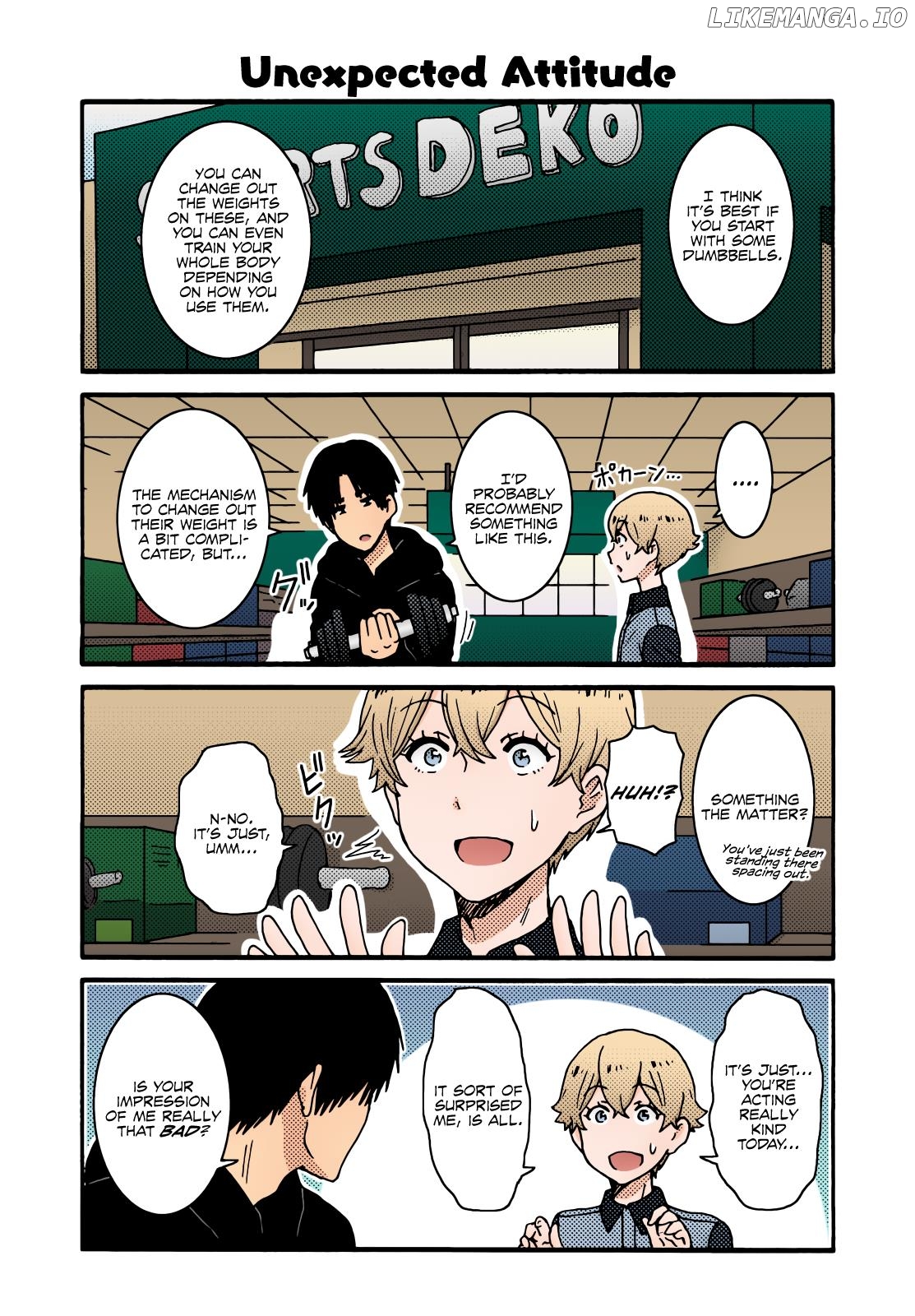 Tomo-Chan Wa Onnanoko (Fan Colored) chapter 17.5 - page 5