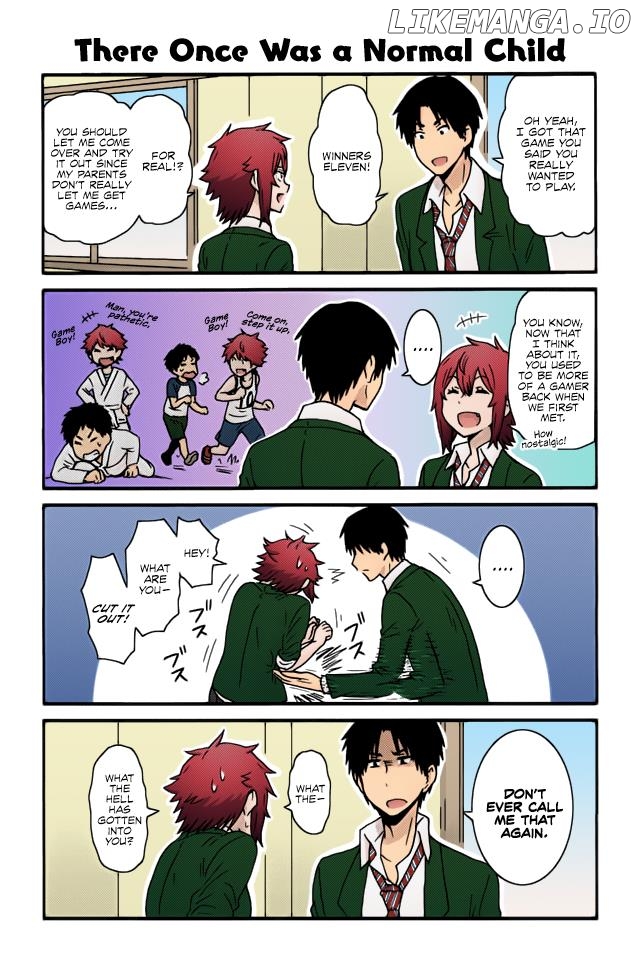 Tomo-Chan Wa Onnanoko (Fan Colored) chapter 20 - page 1