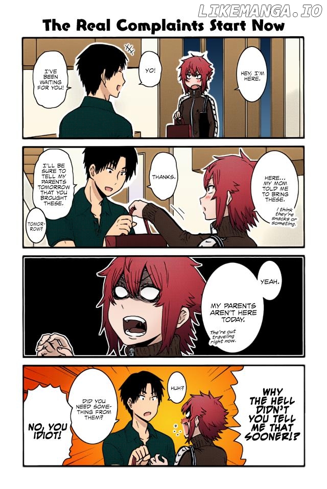 Tomo-Chan Wa Onnanoko (Fan Colored) chapter 20 - page 10