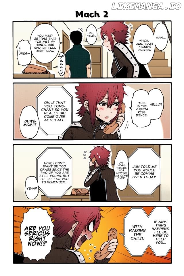 Tomo-Chan Wa Onnanoko (Fan Colored) chapter 20 - page 11