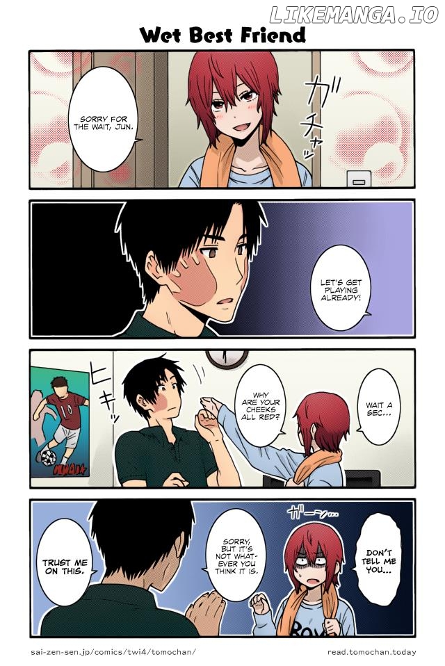 Tomo-Chan Wa Onnanoko (Fan Colored) chapter 20 - page 16