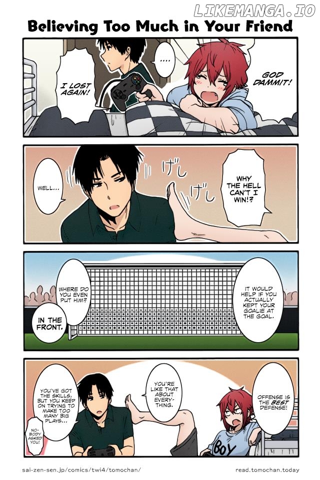 Tomo-Chan Wa Onnanoko (Fan Colored) chapter 20 - page 19