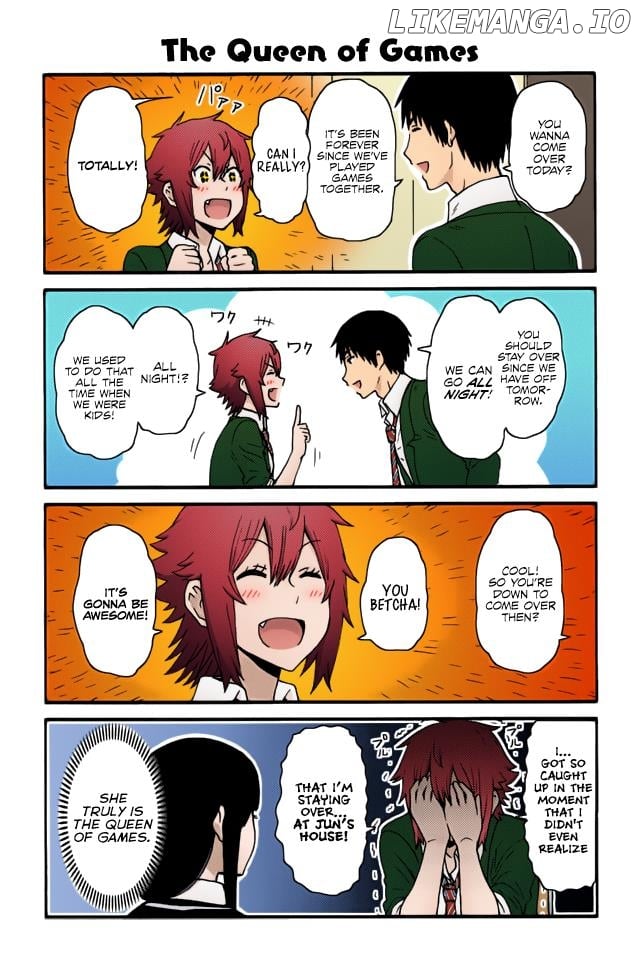 Tomo-Chan Wa Onnanoko (Fan Colored) chapter 20 - page 2