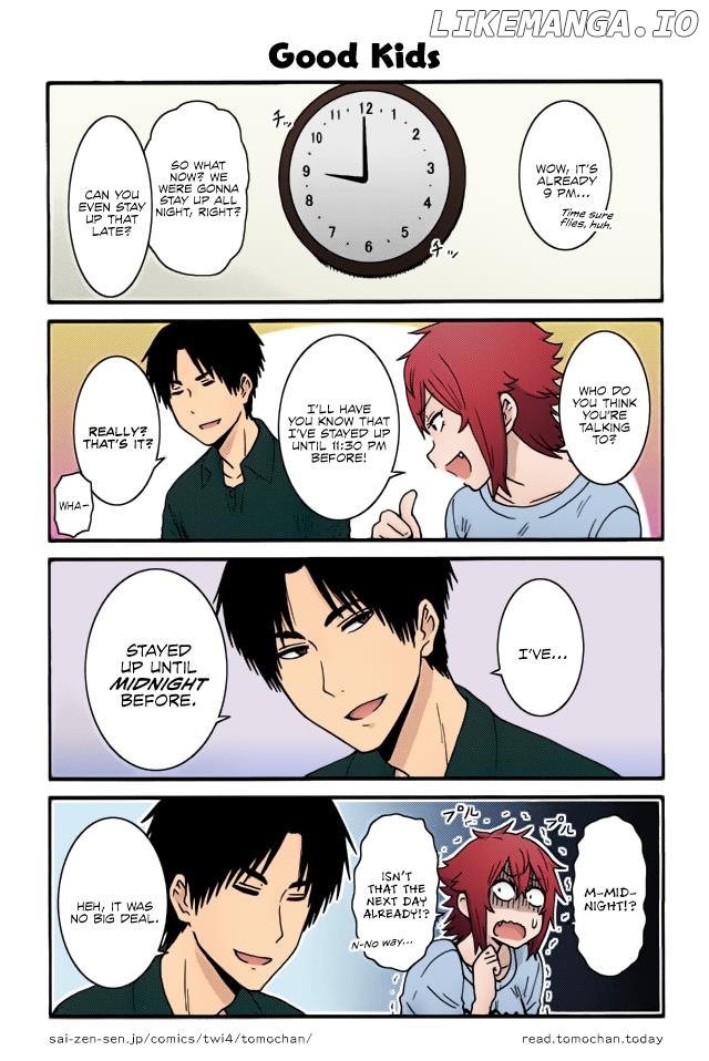 Tomo-Chan Wa Onnanoko (Fan Colored) chapter 20 - page 21