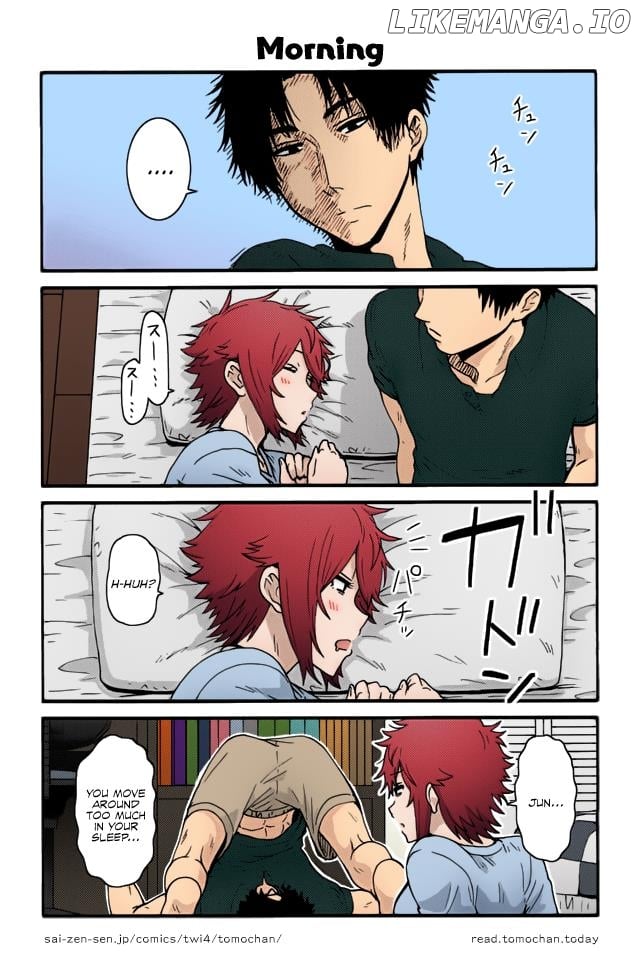 Tomo-Chan Wa Onnanoko (Fan Colored) chapter 20 - page 27