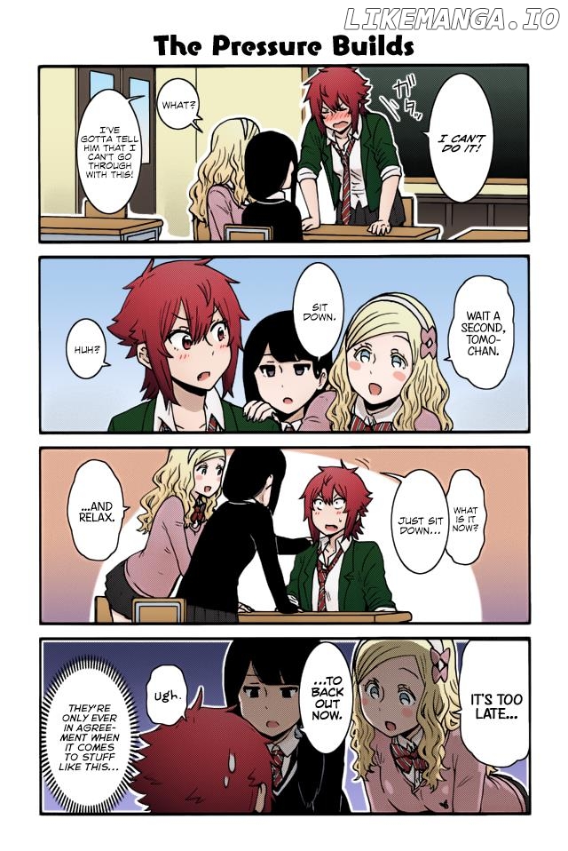 Tomo-Chan Wa Onnanoko (Fan Colored) chapter 20 - page 4