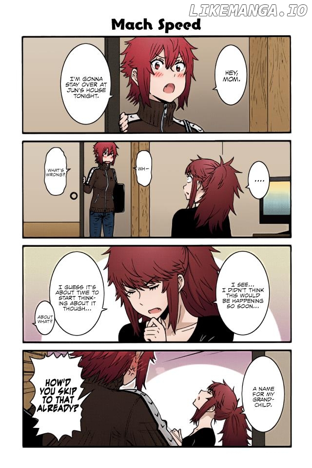 Tomo-Chan Wa Onnanoko (Fan Colored) chapter 20 - page 7