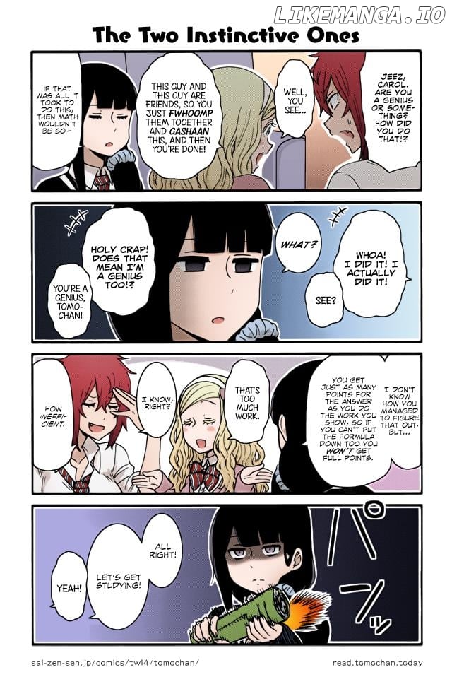 Tomo-Chan Wa Onnanoko (Fan Colored) chapter 21 - page 17