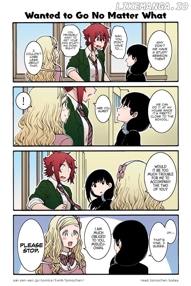 Tomo-Chan Wa Onnanoko (Fan Colored) chapter 21 - page 4