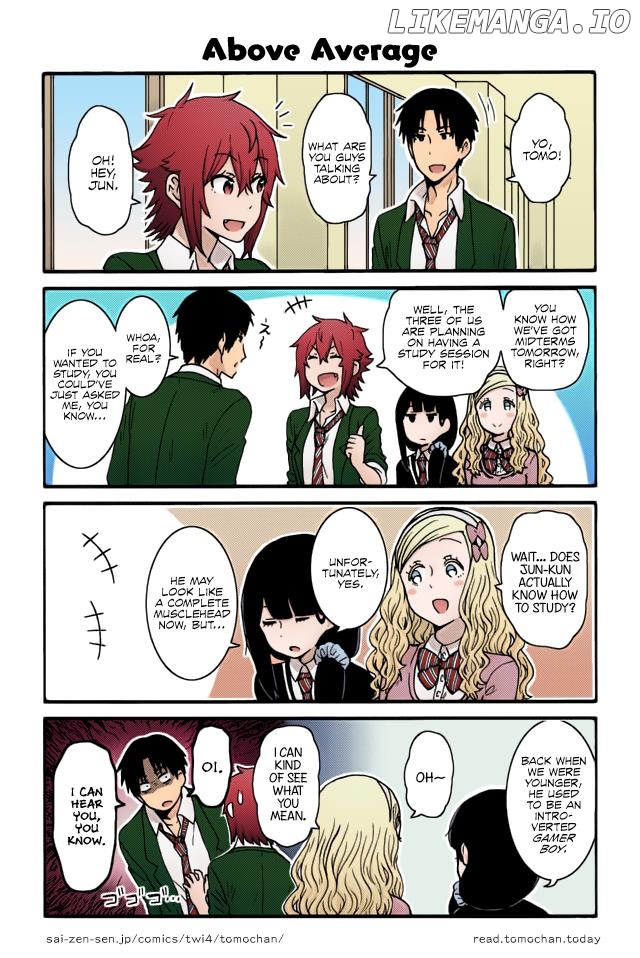 Tomo-Chan Wa Onnanoko (Fan Colored) chapter 21 - page 5