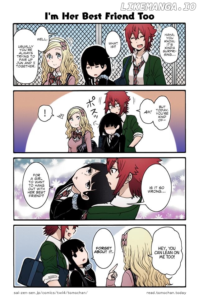 Tomo-Chan Wa Onnanoko (Fan Colored) chapter 21 - page 7