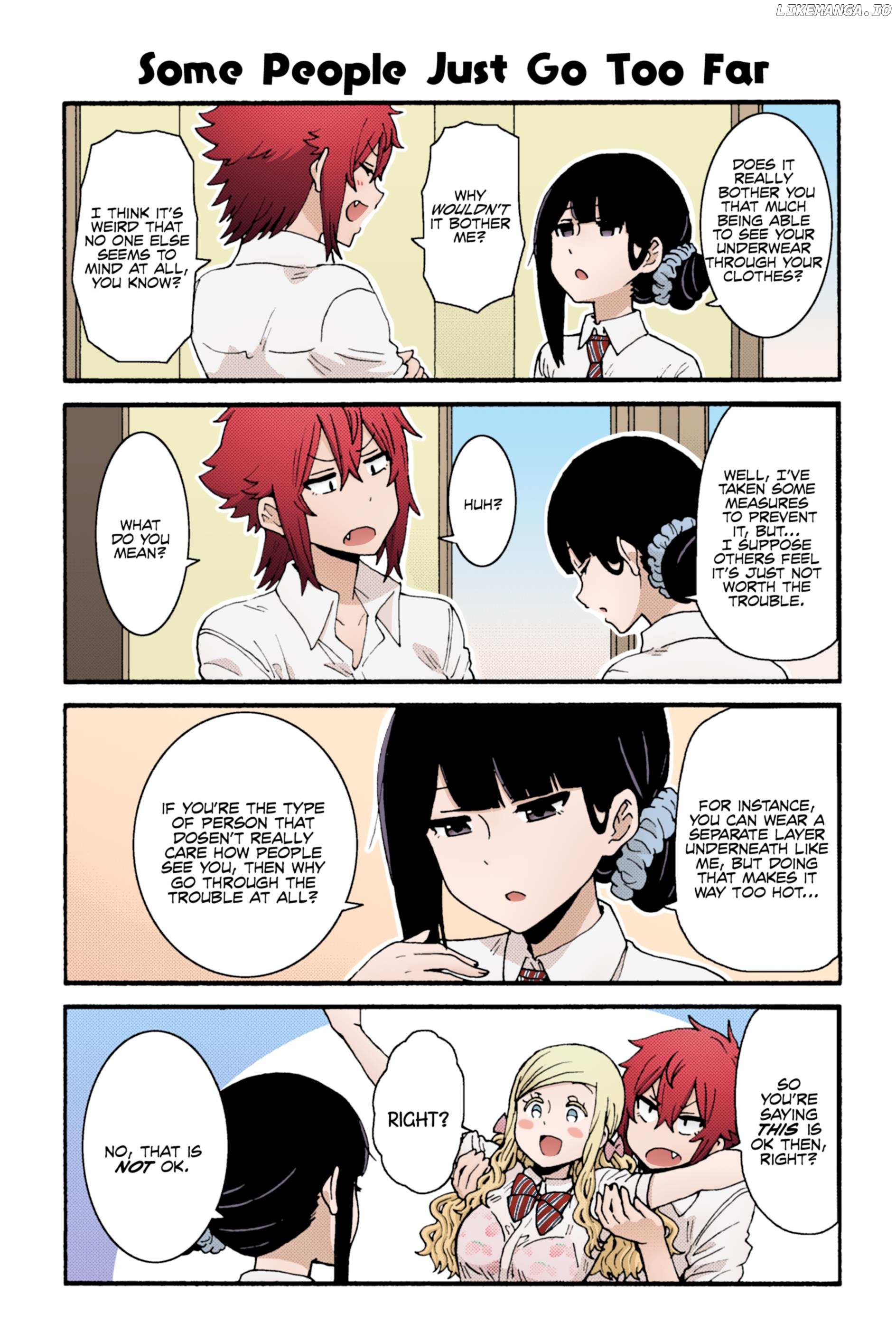 Tomo-Chan Wa Onnanoko (Fan Colored) chapter 22 - page 3