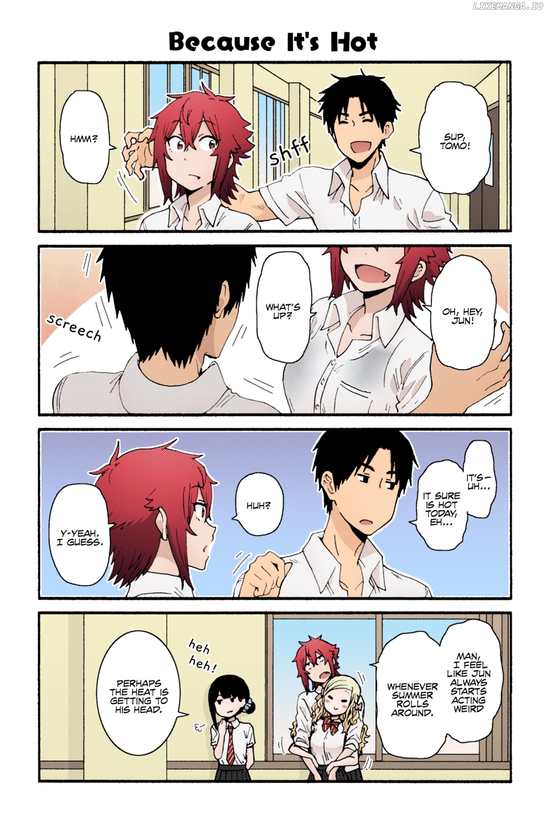 Tomo-Chan Wa Onnanoko (Fan Colored) chapter 22 - page 5