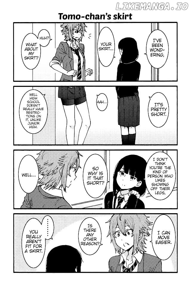 Tomo-chan wa Onnanoko! chapter 8 - page 1