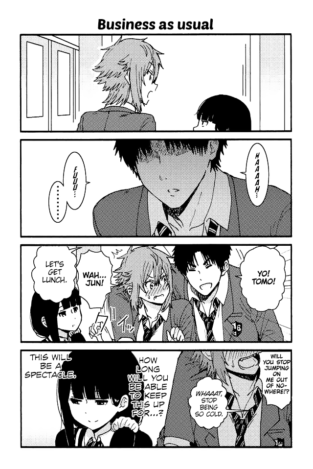 Tomo-chan wa Onnanoko! chapter 82 - page 1