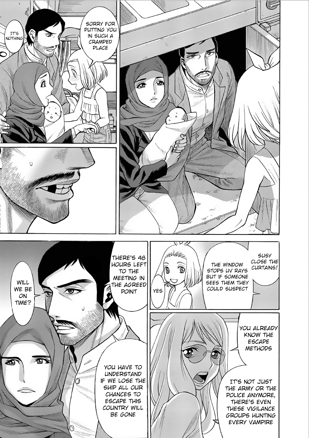 Dance in The Vampire Bund a.s.o. chapter 1 - page 8