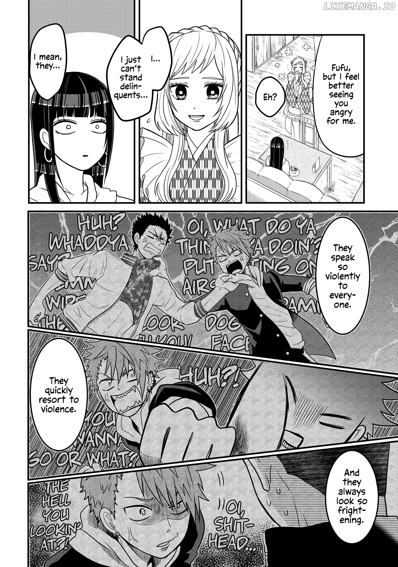 Josou Shite Mendoukusai Koto ni Natteru Nekura to Yankee no Ryou Kataomoi chapter 3 - page 2