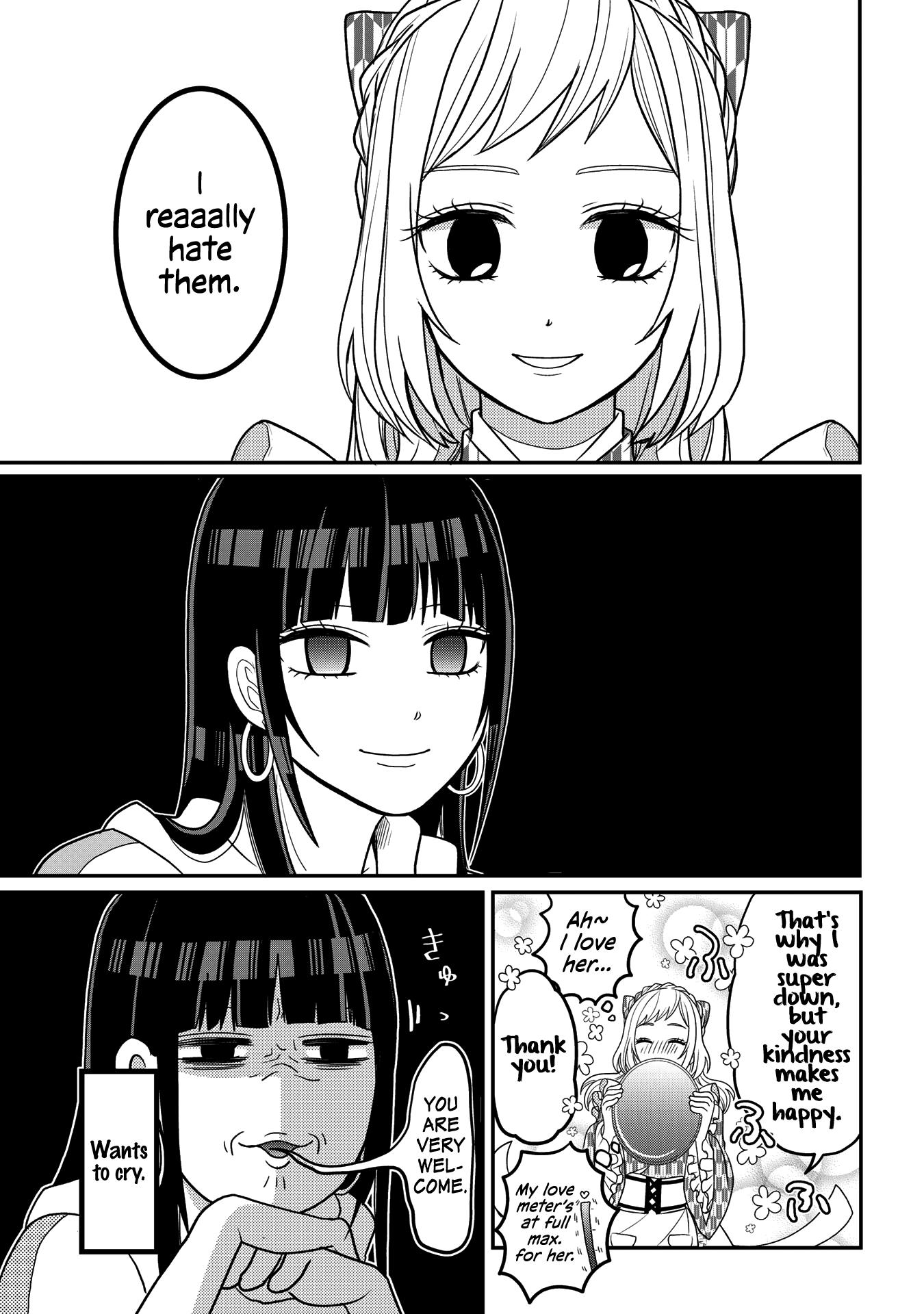 Josou Shite Mendoukusai Koto ni Natteru Nekura to Yankee no Ryou Kataomoi chapter 3 - page 3