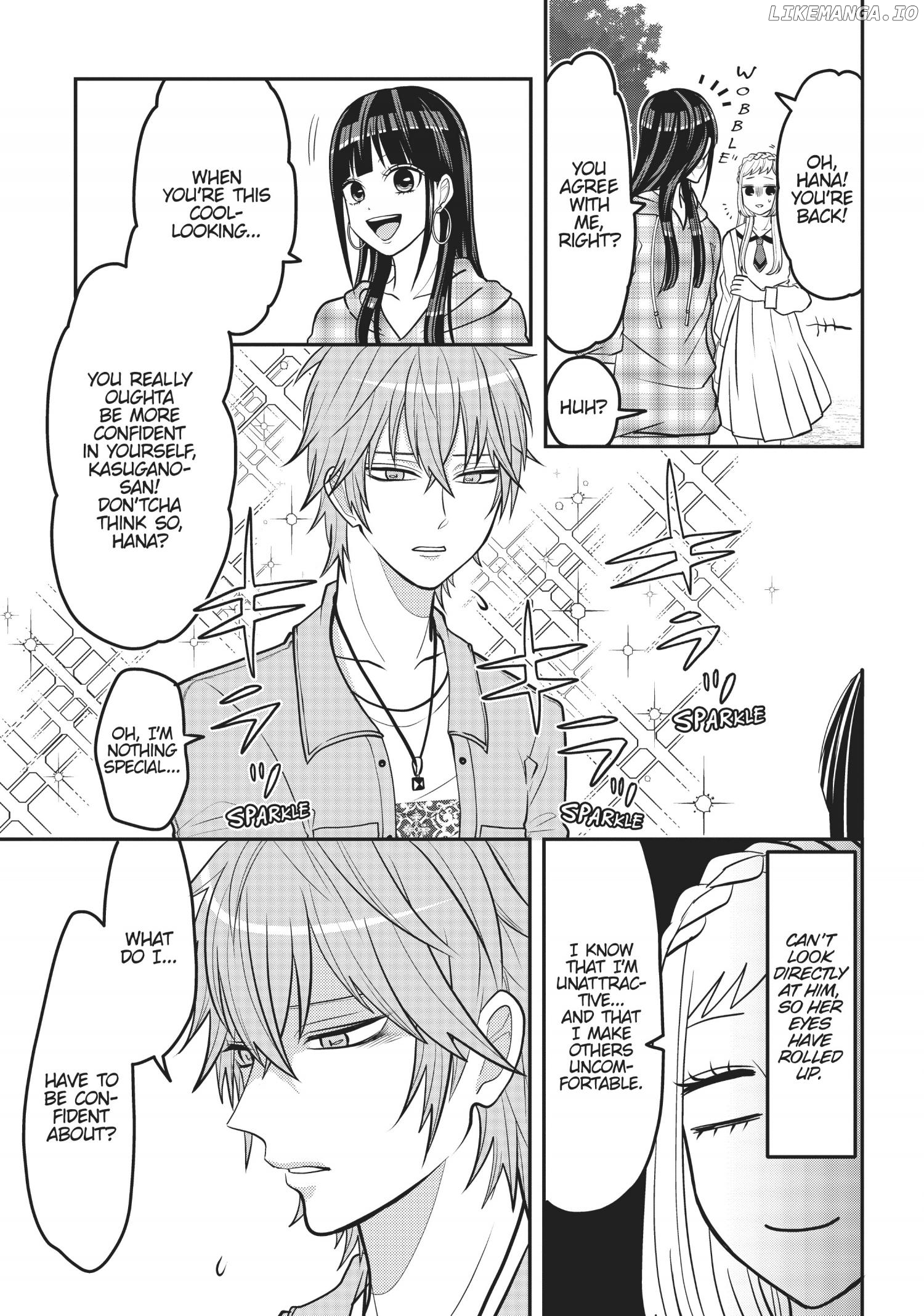 Josou Shite Mendoukusai Koto ni Natteru Nekura to Yankee no Ryou Kataomoi chapter 29.6 - page 5