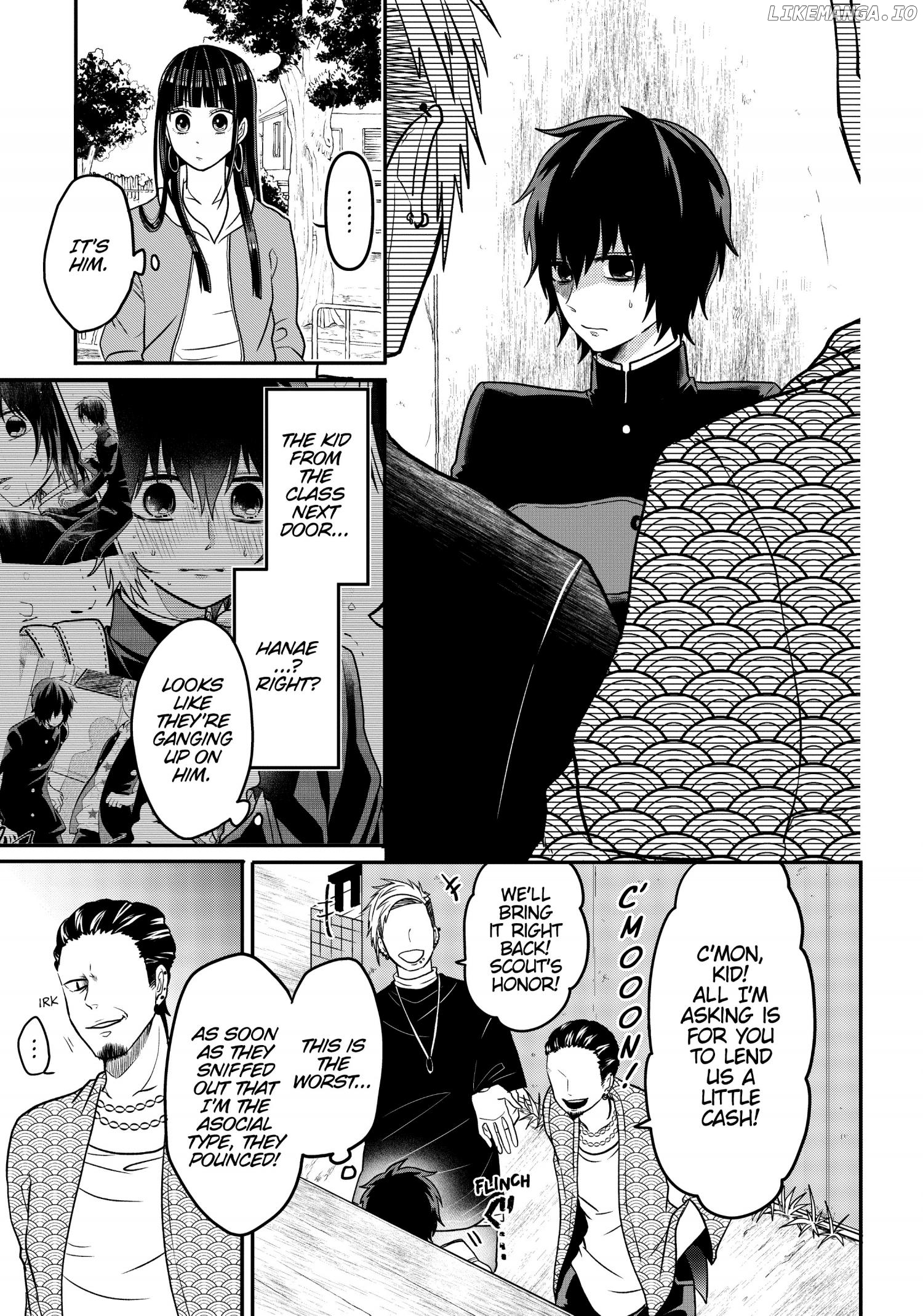 Josou Shite Mendoukusai Koto ni Natteru Nekura to Yankee no Ryou Kataomoi chapter 12 - page 3