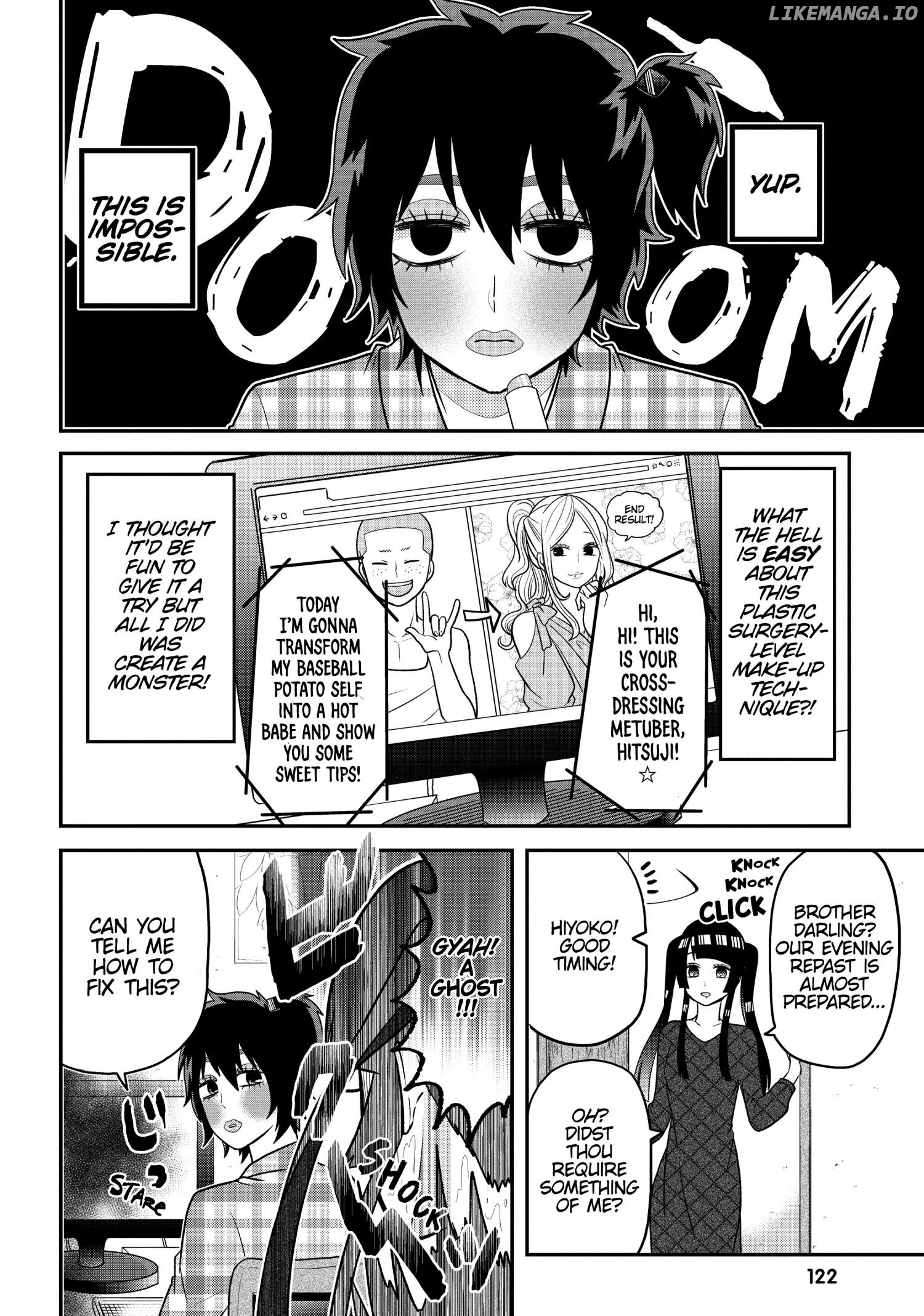 Josou Shite Mendoukusai Koto ni Natteru Nekura to Yankee no Ryou Kataomoi chapter 19.5 - page 2