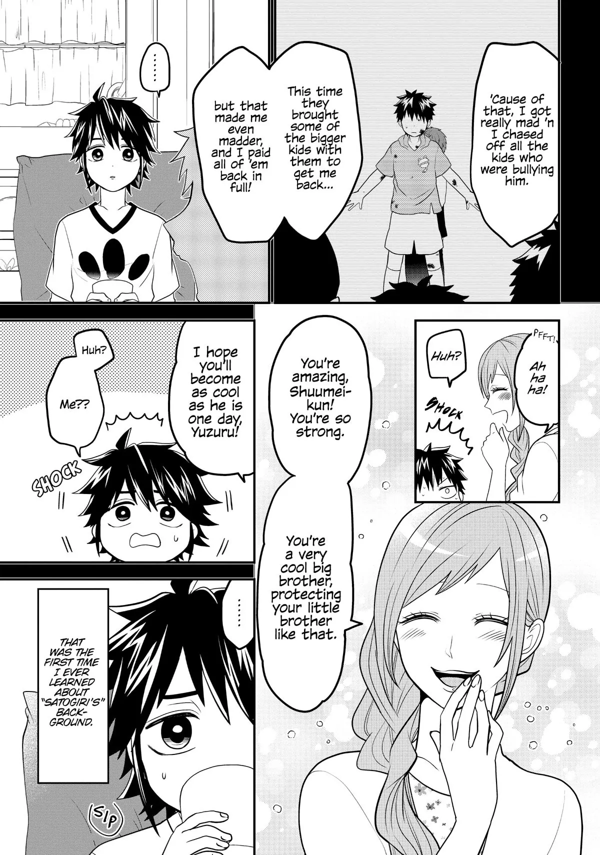 Josou Shite Mendoukusai Koto ni Natteru Nekura to Yankee no Ryou Kataomoi chapter 46 - page 7