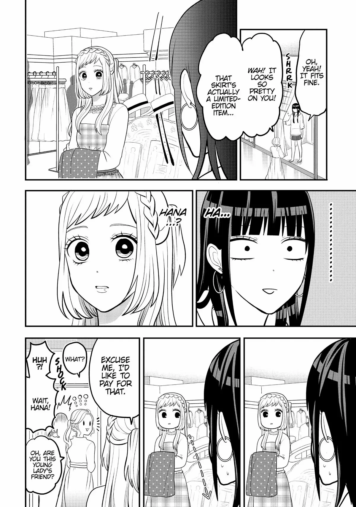 Josou Shite Mendoukusai Koto ni Natteru Nekura to Yankee no Ryou Kataomoi chapter 48.1 - page 4