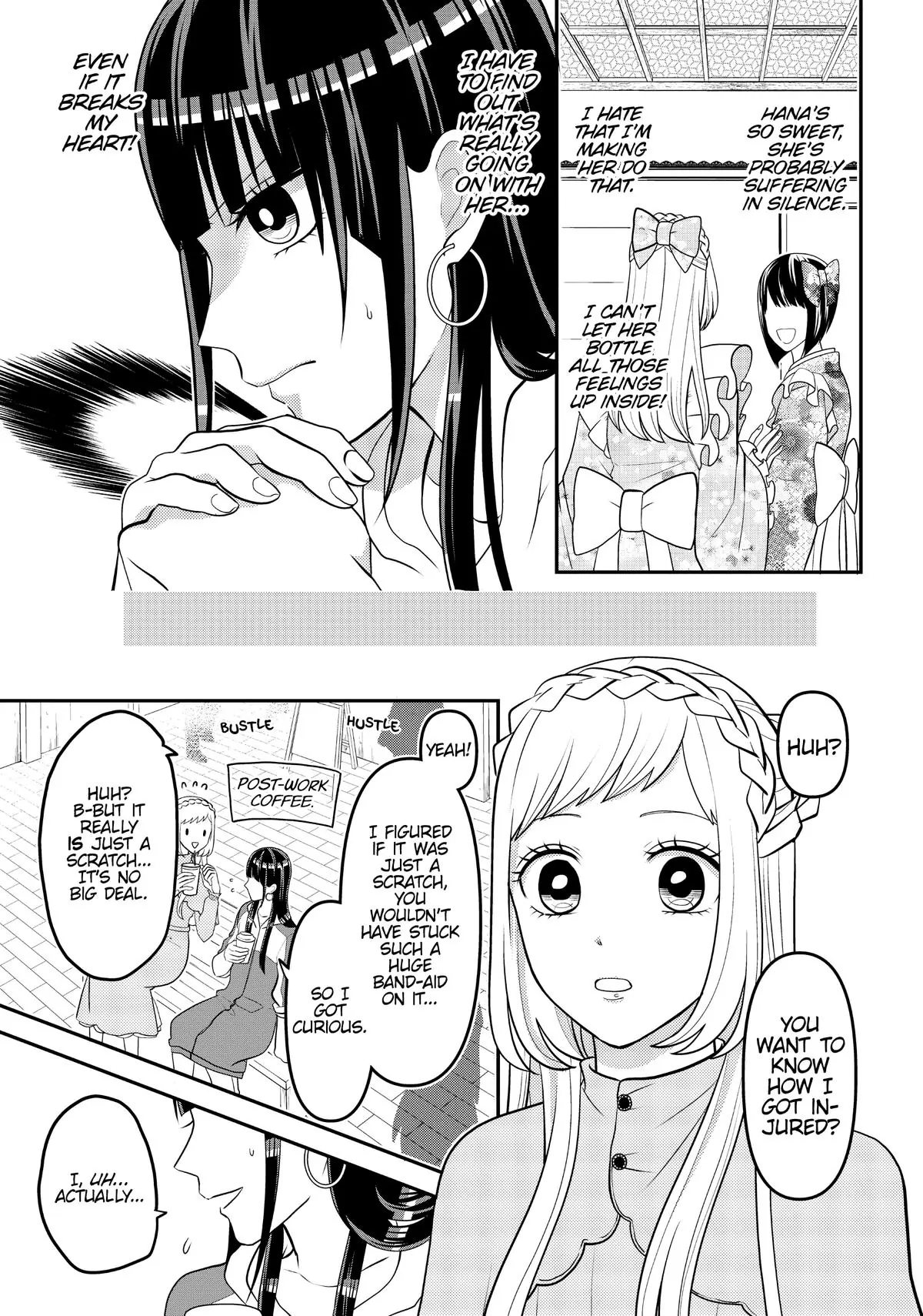 Josou Shite Mendoukusai Koto ni Natteru Nekura to Yankee no Ryou Kataomoi Chapter 55 - page 3