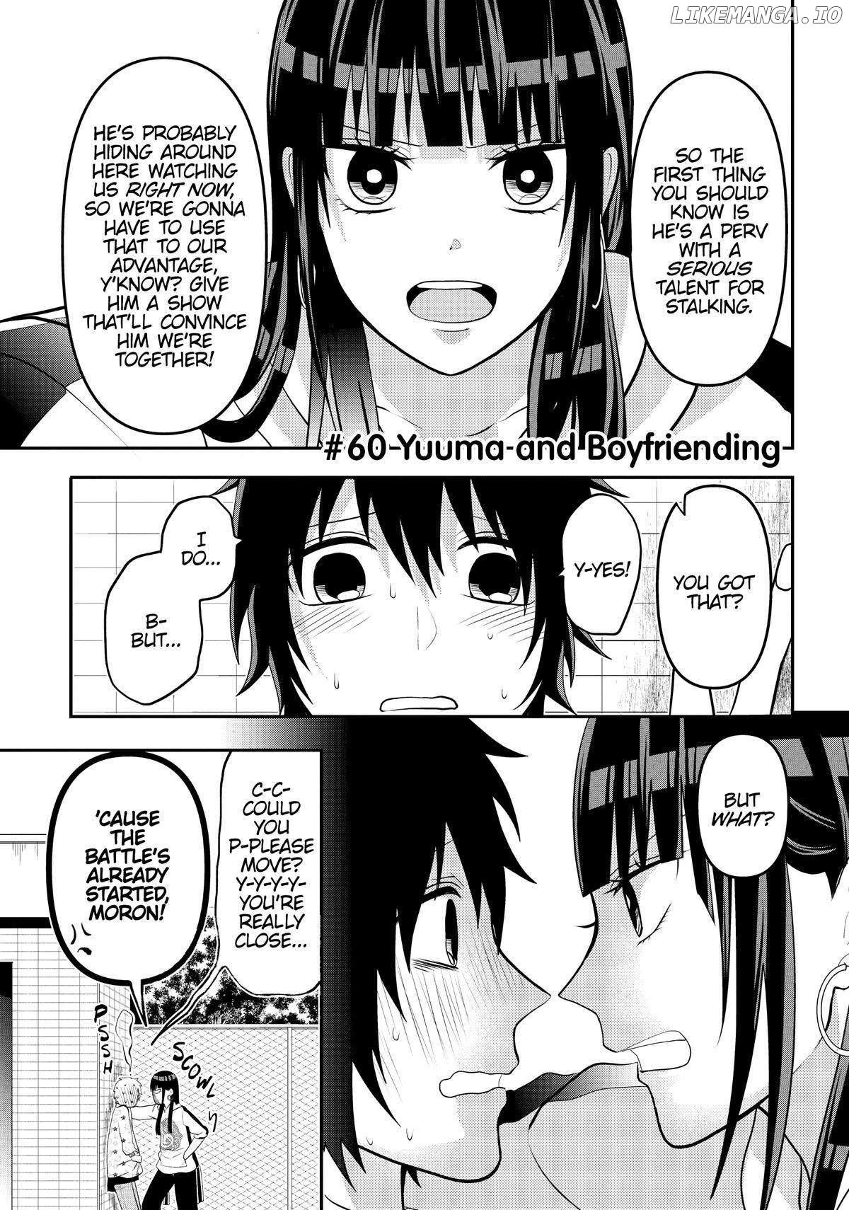 Josou Shite Mendoukusai Koto ni Natteru Nekura to Yankee no Ryou Kataomoi Chapter 60 - page 1