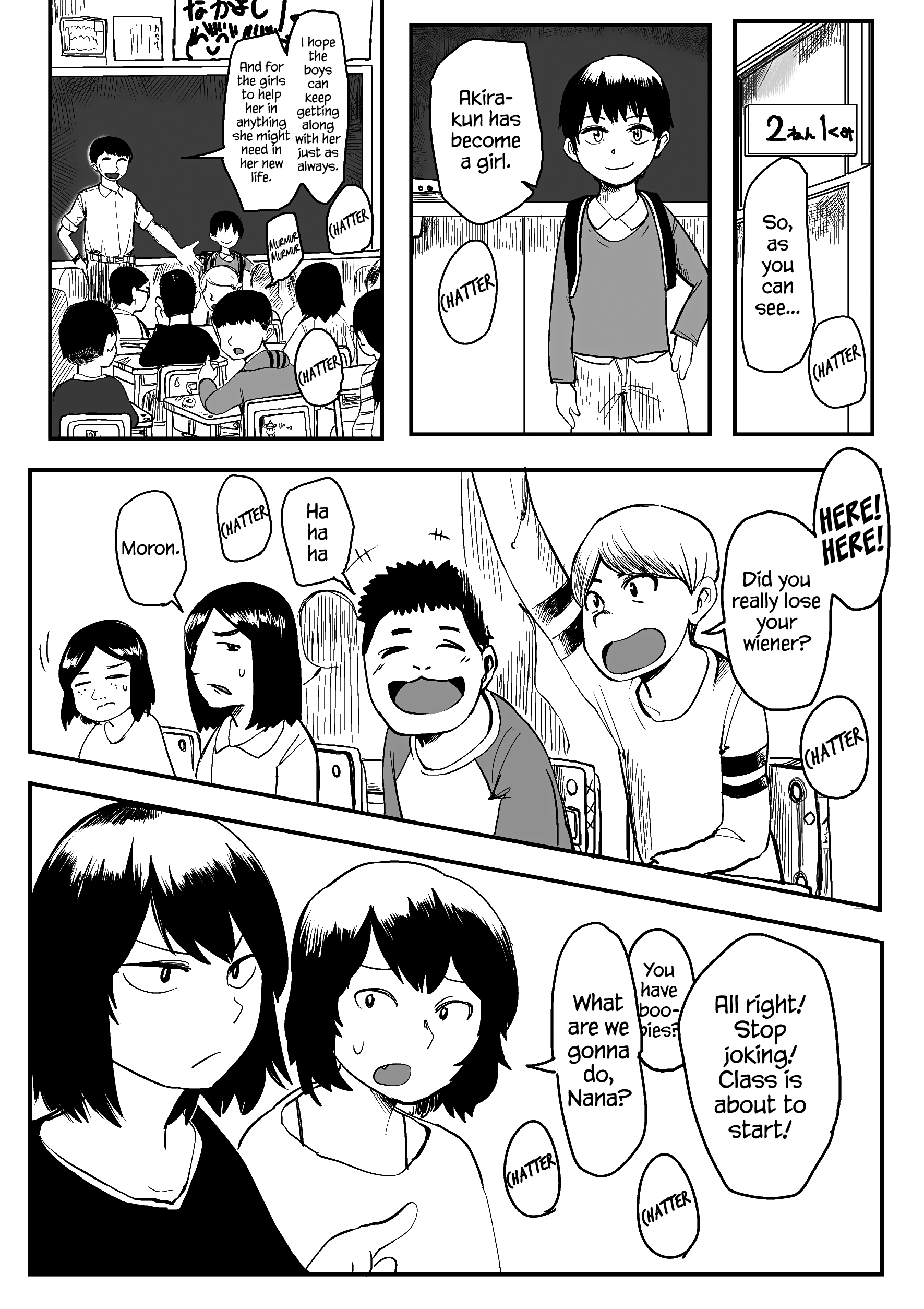 Ore ga Watashi ni Naru made chapter 1 - page 8