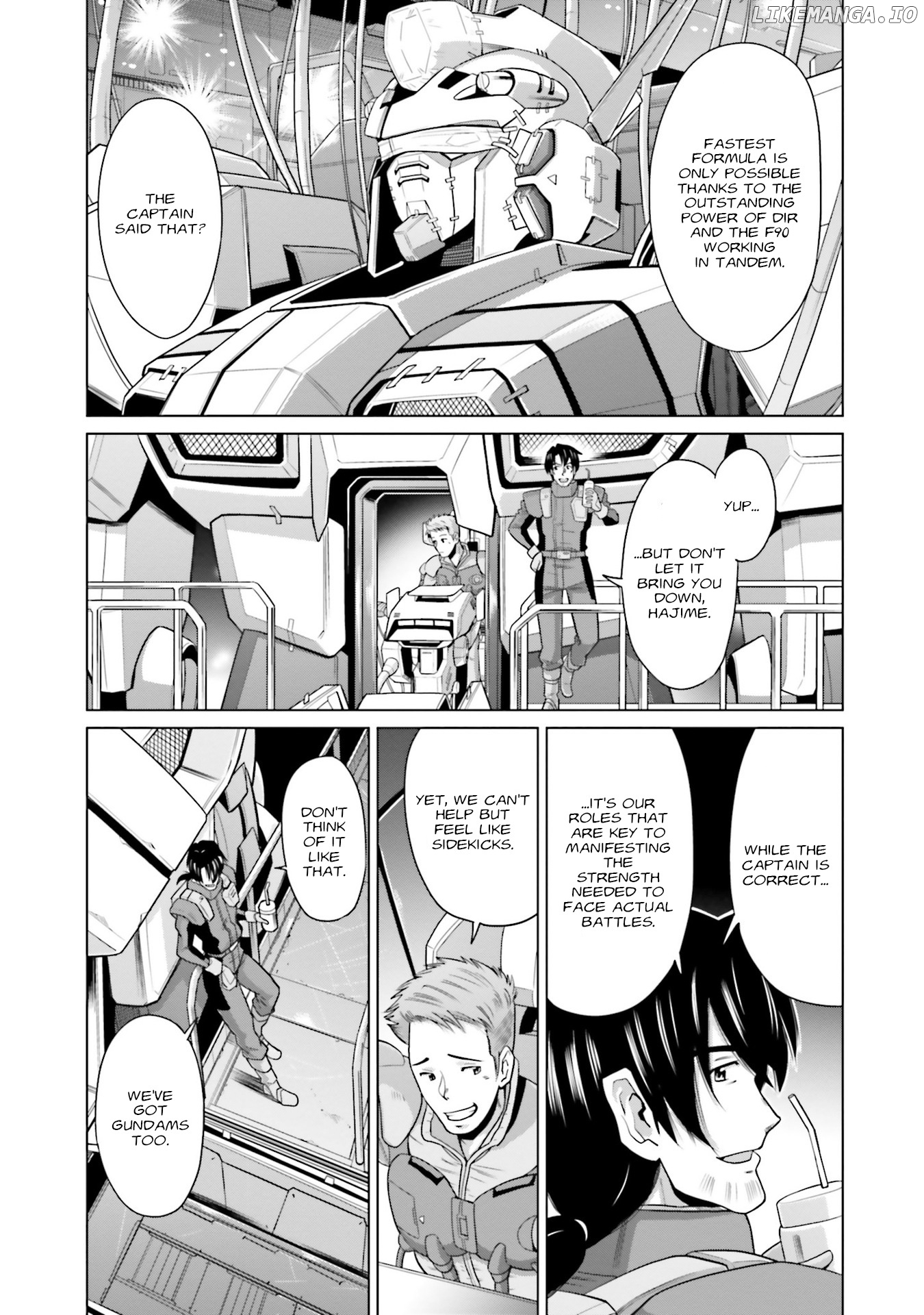 Mobile Suit Gundam F90 FF chapter 19 - page 12